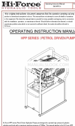 Hi-Force HPP21014 Operating Instructions Manual