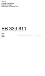 Gaggenau EB 333 611 Manual de instruções de instalação