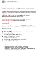 dynabook Satellite Pro C40-J Quick Start Manual