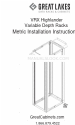 Great Lakes VRX-45U-5381-M6-HL 설치 지침 매뉴얼