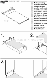 Gaggenau VD 201 Installation Instructions Manual