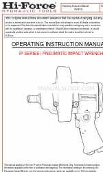 Hi-Force IP Series Manuel d'utilisation