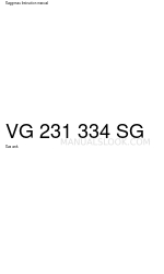 Gaggenau VG 231 SG Instruction Manual