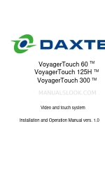 Daxten VoyagerTouch 300 Installations- und Betriebshandbuch