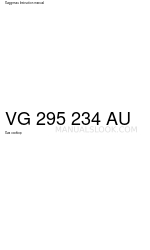 Gaggenau VG 295 234 AU Manuale di istruzioni