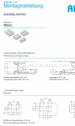 Adels-Contact SMDflat 545 Instruções de montagem