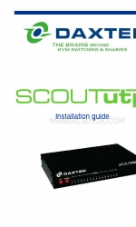 Daxten SCOUTUTP - Installatiehandleiding