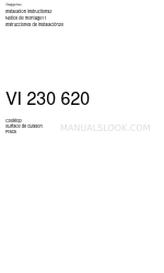 Gaggenau VI 230 620 Manual de instruções de instalação