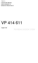 Gaggenau VP 414 611 Manual de uso y mantenimiento