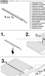 Gaggenau VV 200 034 Installation Instructions