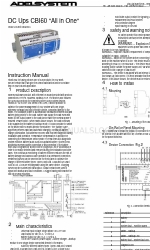 ADELSYSTEM CBI60 取扱説明書