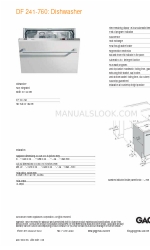 Gaggenau DF 241-760 Spezifikationen