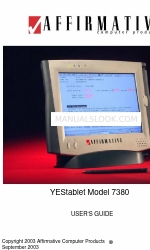 Affirmative YEStablet 7380 User Manual