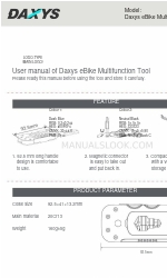 DAXYS eBike Multifunction Tool Benutzerhandbuch