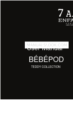 7 A.M. Enfant TEDDY BEBEPOD User Manual