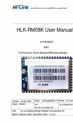 Hi-Link HLK-RM08K Manual do utilizador