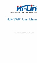 Hi-Link HLK-SW04 ユーザーマニュアル