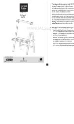 Great Little Trading Art Easel L4702 Manuale di avvio rapido