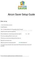 AIRCON SAVER AIRCON SAVER Manual de instalación