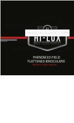 Hi-Lux PHENOM ED FIELD FLATTENED Manual de instruções