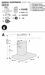 Gaggenau AW240120 Handleiding voor installatie-instructies