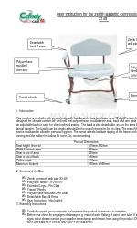 Cefndy Zenith Bariatric Commode X148 ユーザー・インストラクション