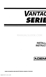 ADEMCO 4110 Manual de instrucciones de instalación