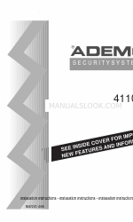 ADEMCO 4110DL Manual de instrucciones de instalación