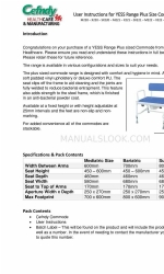 Cefndy SX221 User Instructions