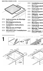 Gaggenau CI-491-110 Manuale di istruzioni per l'installazione