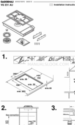 Gaggenau VG 231 AU Instructions d'installation