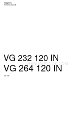 Gaggenau VG 232 120 IN Instruction Manual