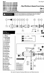 Dynabrade 52225 Instrucciones importantes de funcionamiento, mantenimiento y seguridad