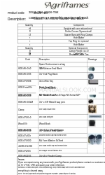 Agriframes 30525-TBK Instrucciones de montaje