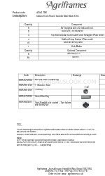 Agriframes 40542-TBK Manual