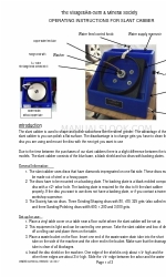 Hi-Tech Diamond SLANT CABBER Instruções de utilização