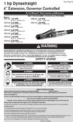 Dynabrade 13531 Sicherheit, Betrieb und Wartung