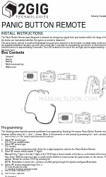 2gig Technologies WDQ PAN1345 Instructies voor installatie