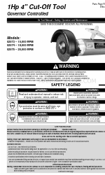 Dynabrade 52575 Manual de instrucciones