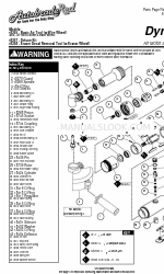 Dynabrade AutobradeRed DynaZip 18257 Instrukcja obsługi