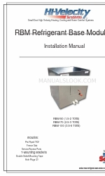 Hi-Velocity RBM-100 Manuale di installazione