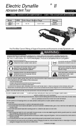 Dynabrade Electric Dynafile II Manual