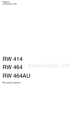 Gaggenau RW 414 Instructions For Use Manual