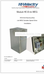 Hi-Velocity HE-B-52-WEG Installation Instructions Manual