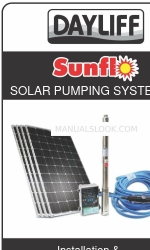 DAYLIFF SUNFLO-B 1000C Instrukcja instalacji i obsługi