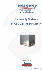 Hi-Velocity RPM-E Series Посібник з монтажу