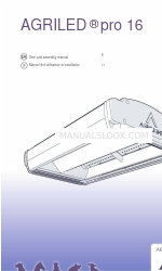 Agrilight AGRILED pro 16 Manual de uso y montaje