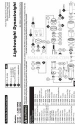 Dynabrade Lightweight Dynastraight 13102 Instruções importantes de funcionamento, manutenção e segurança