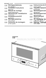 Gaggenau BM 221-100 Manuale di istruzioni per l'installazione