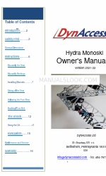 DynAccess Hydra Monoski Panduan Pemilik